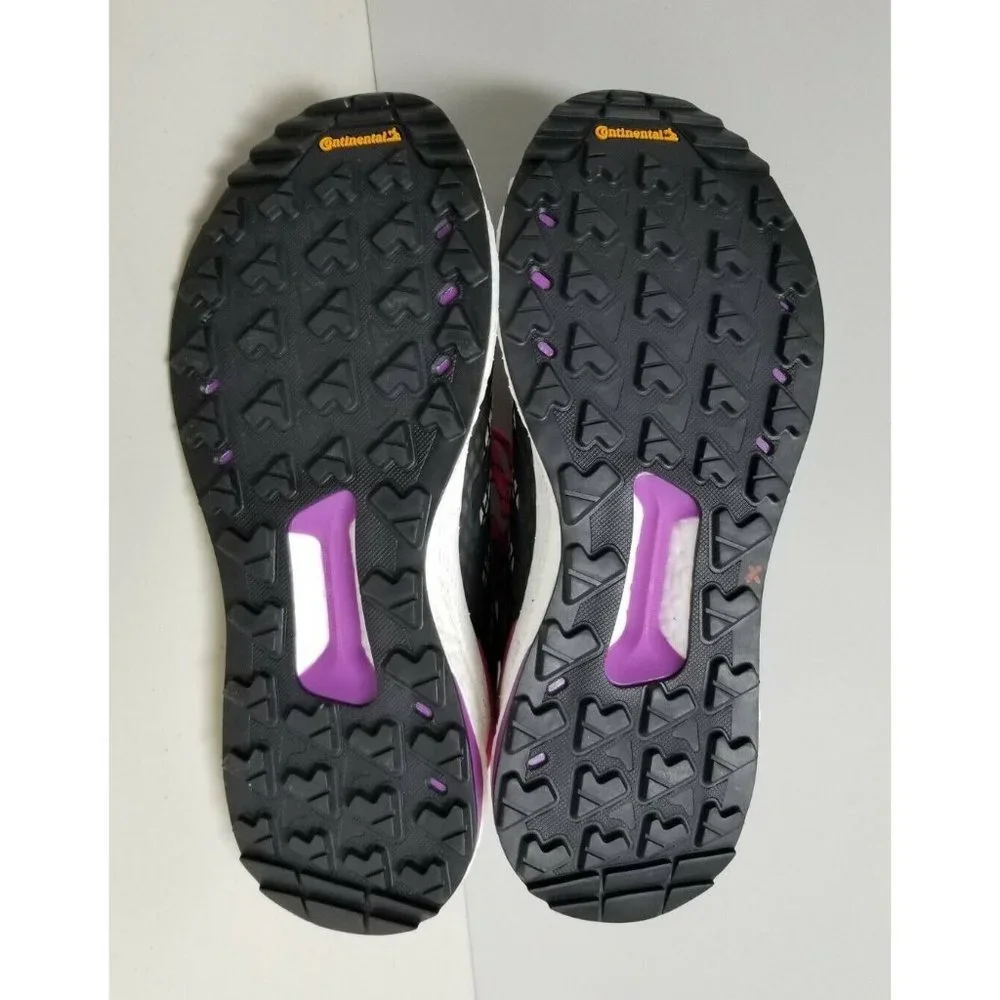 Adidas Terrex Free Hiker Sneakers Sesame Carbon Magenta Mens Size 8.5 - Picture 5 of 7